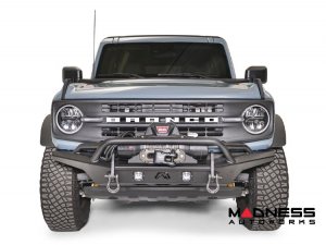 Ford Bronco Front Bumper - Fab Fours - Stubby - w/ Guard Ford Bronco Front Bumper - Fab Fours - Stubby - w/ Guard
